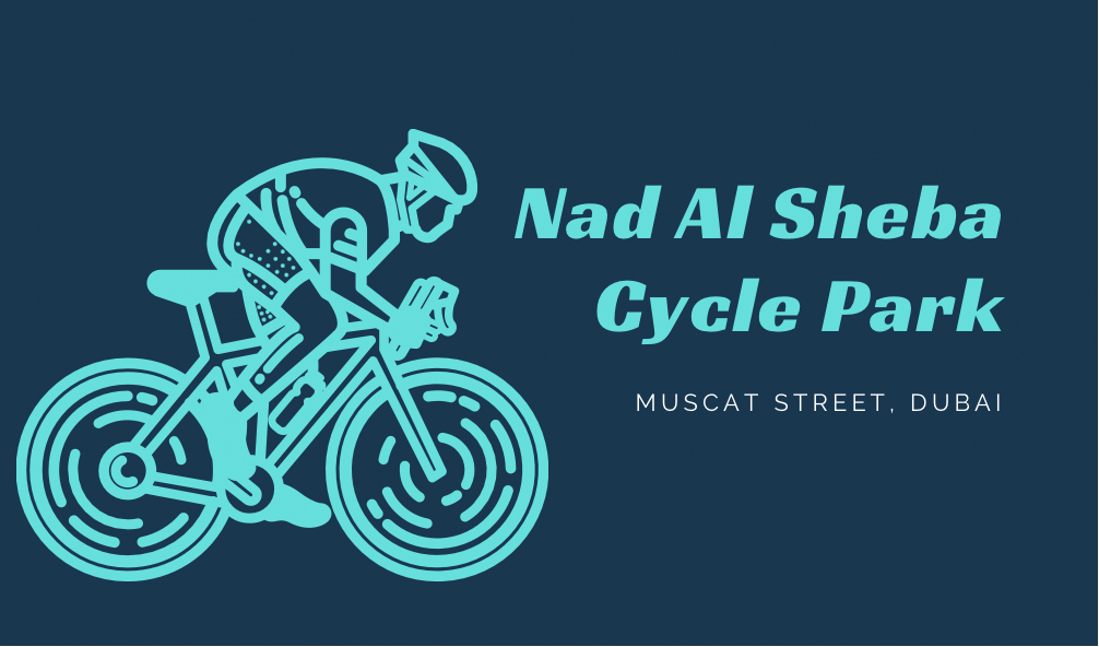 Cycling at the Nad Al Sheba Cycle park in Dubai