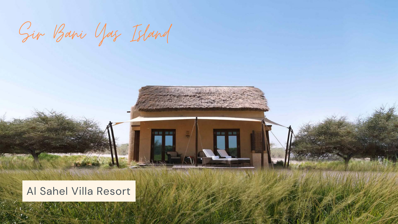 Sir Bani Yas Island, Al Sahel Villa Resort